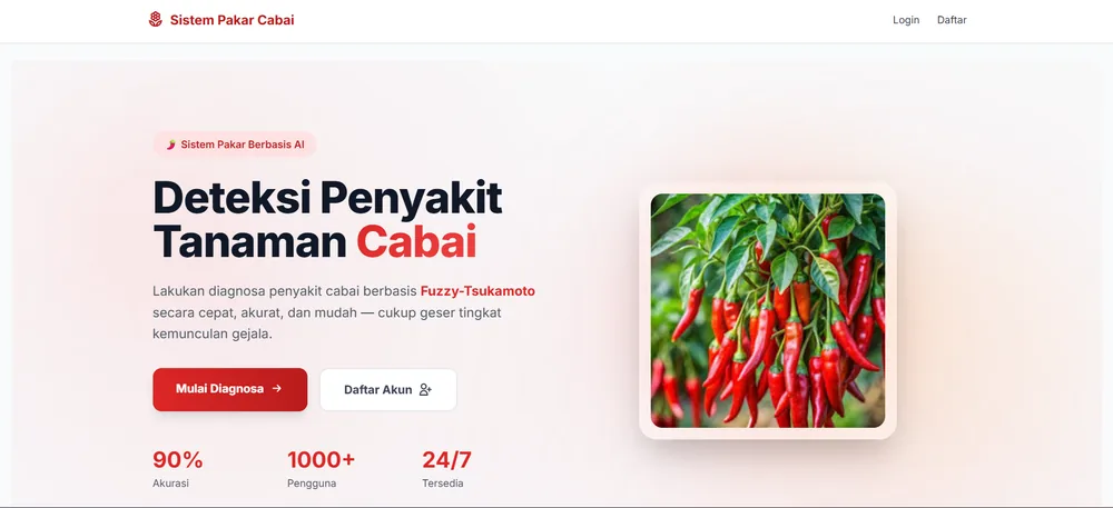 Chili Disease Detection System (AI)
