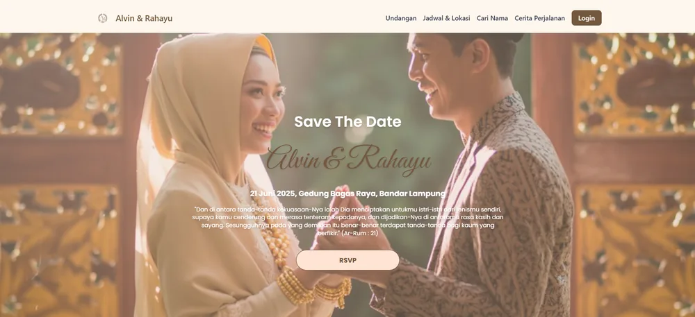 Online Wedding Invitation Platform